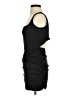 Unbranded Solid Black Cocktail Dress Size S - photo 5