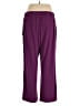Nina Leonard Solid Purple Casual Pants Size 1X (petite) - photo 2