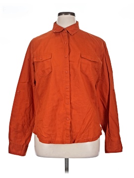 Faded Glory Long Sleeve Button Down Shirt