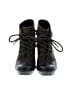 Tod's Black Suede Leather Ankle Boots Size EU 36 1/2 - photo 2