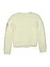 Harper Canyon 100% Polyester Hearts Ivory Pullover Sweater Size 6 - photo 2