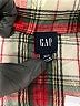 Gap Plaid Red Long Sleeve Blouse Size XS - photo 7
