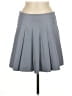 Shein Solid Gray Casual Skirt Size 8 - 10 - photo 1