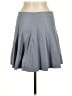 Shein Solid Gray Casual Skirt Size 8 - 10 - photo 2