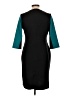 Homeyee Color Block Teal Cocktail Dress Size 10 - photo 2