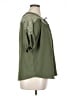 Cure 100% Polyester Green Short Sleeve Blouse Size XL - photo 4