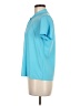 Cyrus Teal Short Sleeve Blouse Size M - photo 5