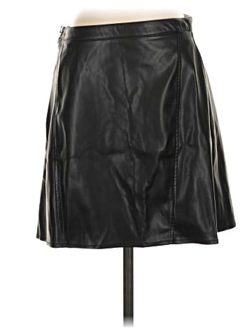 Stoosh Faux Leather Skirt (view 1)