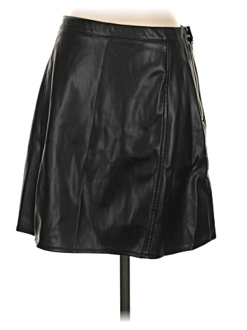 Stoosh Faux Leather Skirt (view 2)