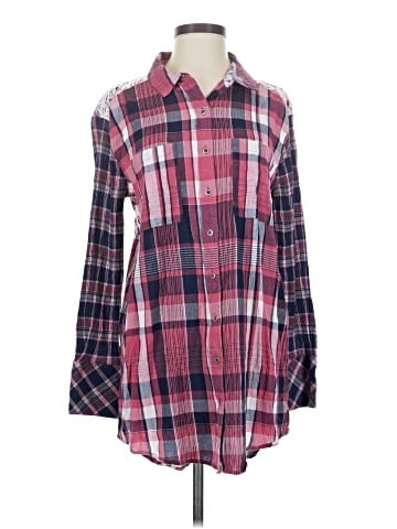 Caslon Long Sleeve Button-Down Shirt (view 1)