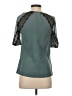 Reiss 100% Polyester Teal Short Sleeve Blouse Size 2 - photo 2