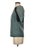 Reiss 100% Polyester Teal Short Sleeve Blouse Size 2 - photo 5