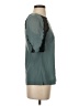 Reiss 100% Polyester Teal Short Sleeve Blouse Size 2 - photo 4
