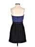 BCBGeneration 100% Polyester Color Block Blue Cocktail Dress Size 2 - photo 2