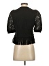 Saylor 100% Cotton Black 3/4 Sleeve Top Size S - photo 2