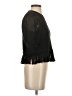 Saylor 100% Cotton Black 3/4 Sleeve Top Size S - photo 4