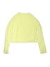 Zara 100% Polyester Yellow Pullover Sweater Size 13 - 14 - photo 2