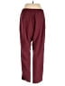 Marine Layer Solid Burgundy Casual Pants Size S - photo 2