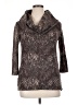Nally & Millie Animal Print Brown Pullover Sweater Size XL - photo 1