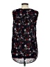 Bit & Bridle Black Sleeveless Blouse Size M - photo 2