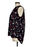 Bit & Bridle Black Sleeveless Blouse Size M - photo 5