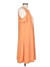 Nine West Solid Orange Casual Dress Size 10 - photo 4