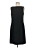 Karen Scott 100% Polyester Solid Black Cocktail Dress Size 8 - photo 1