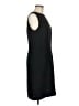 Karen Scott 100% Polyester Solid Black Cocktail Dress Size 8 - photo 4