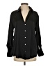 Zara 100% Polyester Black Long Sleeve Blouse Size XS - photo 1
