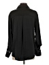 Zara 100% Polyester Black Long Sleeve Blouse Size XS - photo 2