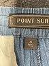 Point Sur 100% Cotton Blue Casual Pants Size 4 - photo 4