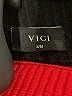 VICI Color Block Red Turtleneck Sweater Size S - photo 7