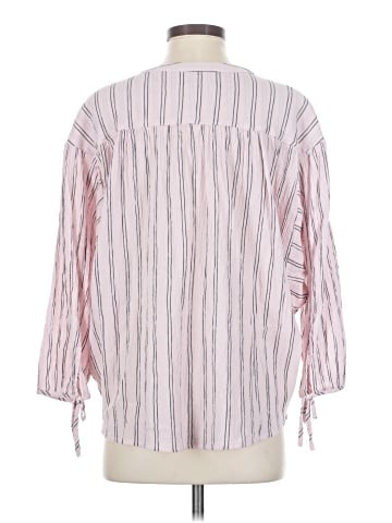 Treasure & Bond 3/4 Sleeve Button-Down Shirt (view 2)