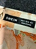 Shein 100% Polyester Floral Orange Long Sleeve Blouse Size 4 - photo 7