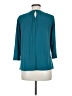 Investments Teal 3/4 Sleeve Blouse Size M (petite) - photo 2