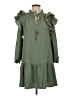 Entro 100% Polyester Green Casual Dress Size S - photo 1
