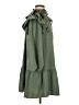 Entro 100% Polyester Green Casual Dress Size S - photo 4