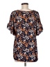MICHAEL Michael Kors Orange Short Sleeve Blouse Size M - photo 2