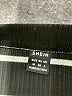 Shein Stripes Black Casual Skirt Size M - photo 4