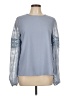 Shein 100% Polyester Blue Long Sleeve Blouse Size L - photo 1