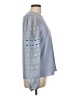 Shein 100% Polyester Blue Long Sleeve Blouse Size L - photo 4