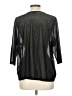 Assorted Brands Black 3/4 Sleeve Blouse Size L (estimated) - photo 2