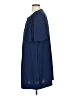 Assorted Brands 100% Polyester Solid Blue Casual Dress Size L - photo 5