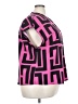 Shein Curve Pink Short Sleeve Blouse Size 20 Plus (4) - photo 4