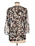 Laundry by Shelli Segal 100% Polyester Black 3/4 Sleeve Blouse Size 8 - photo 2