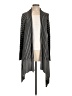 Caslon Stripes Gray Cardigan Size L - photo 1