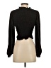 Leith Black Long Sleeve Blouse Size XXS - photo 2