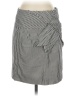 Assorted Brands 100% Cotton Stripes Gray Casual Skirt Size 4 - photo 1