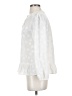 Ann Taylor LOFT 100% Polyester Ivory Long Sleeve Blouse Size S - photo 5