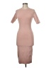 Leith Solid Tan Cocktail Dress Size M - photo 1